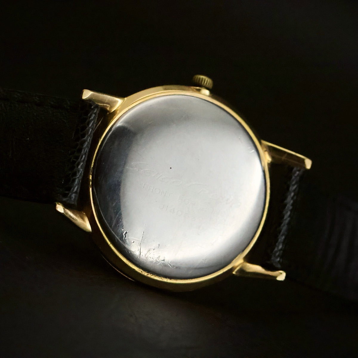 Seiko Crown | Silver Dial | Gold-Plated | Manual Wind | Diashock 19 Jewels, view 11