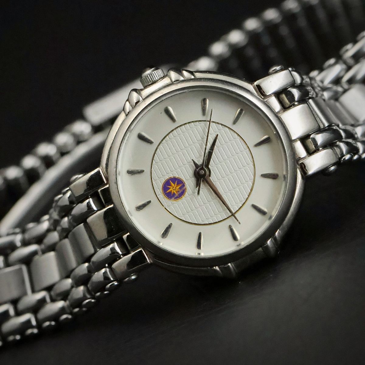 Republic of Korea National Intelligence Service | Award Watch | Steel | White Dial, view 3
