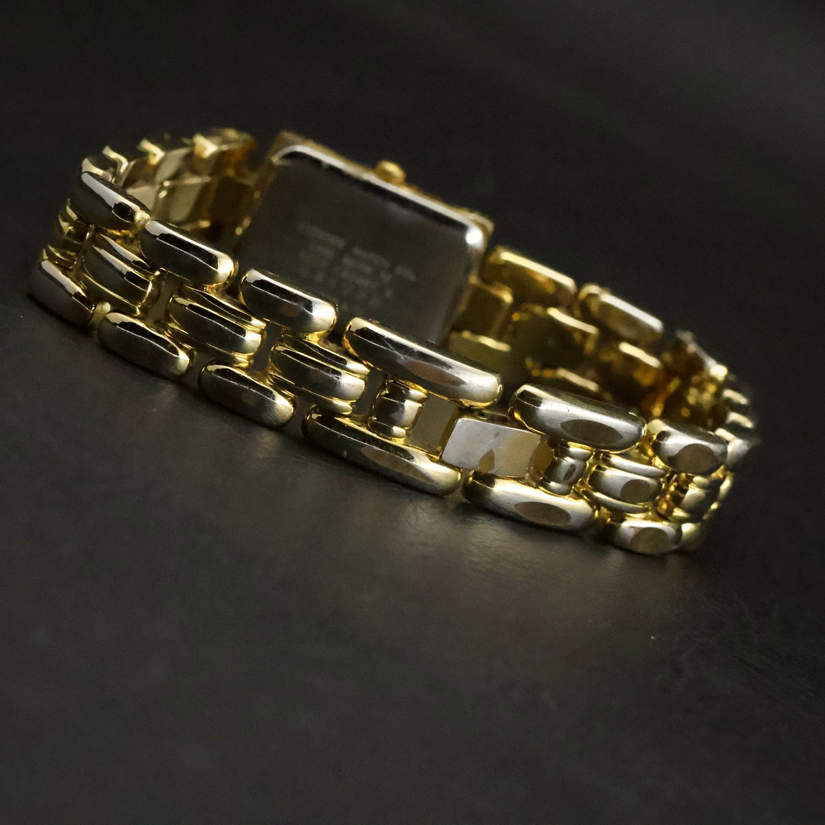 Citizen Elegance | Two-Tone Roman Dial | Gold-Tone Rectangular | Fancy-Link Bracelet, view 9