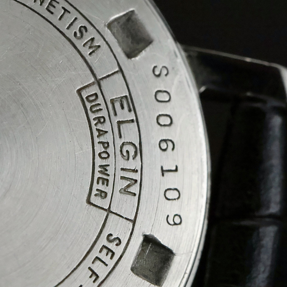 Elgin Durapower | Silver Arabic Dial | 27 Jewels Self Winding | Stainless Steel, view 14