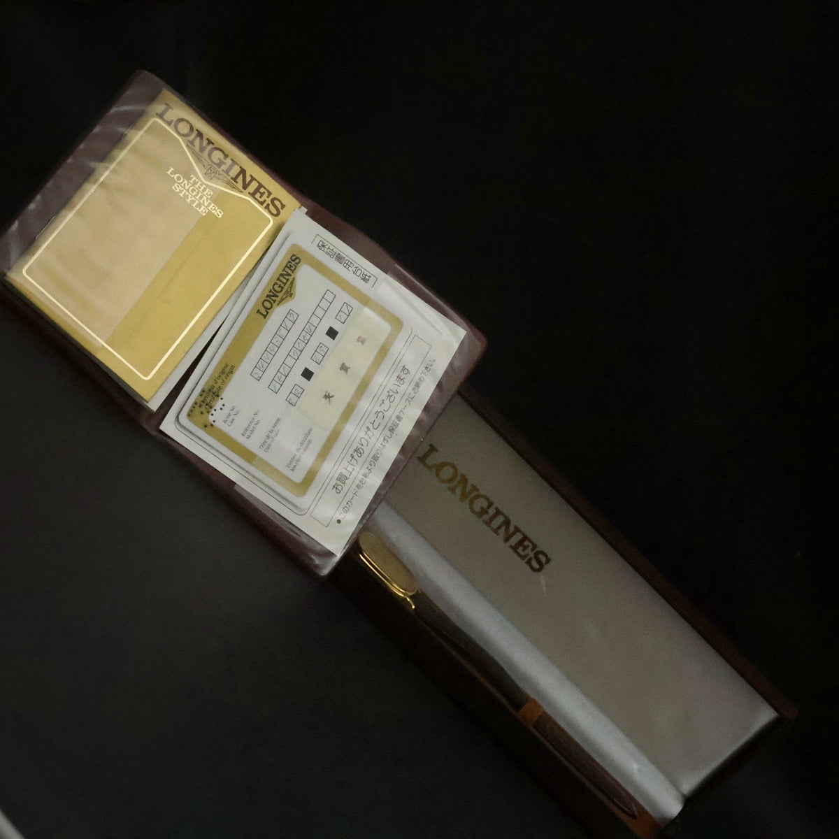 Longines Quartz | Champagne Guilloche Dial | Gold Cushion Case | Ultra-Thin, box and papers 3