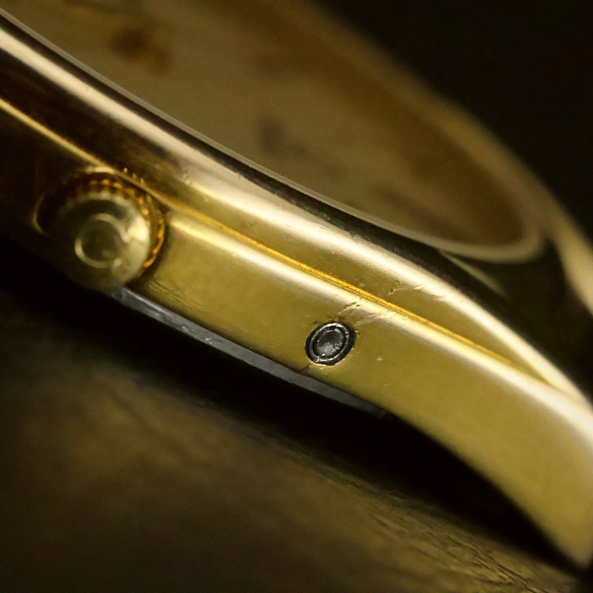 Omega De Ville | Champagne Dial | Gold-Plated | Quartz | Flared Lugs, view 20