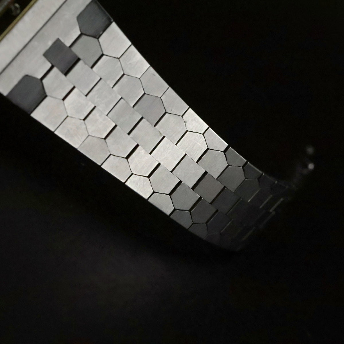 Longines Quartz | Octagonal Two-Tone | White Roman Dial | Integrated Bracelet, view 23