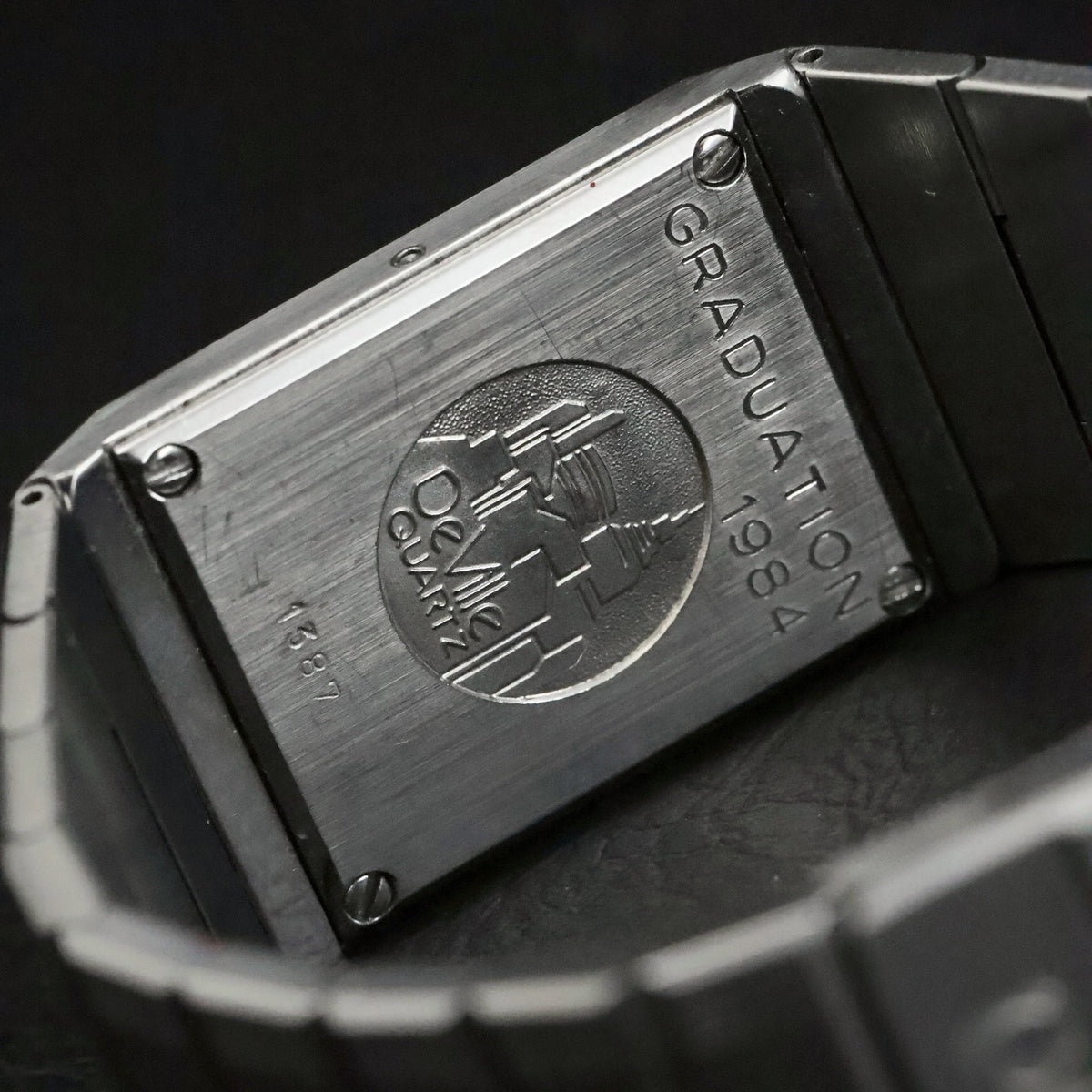 Omega De Ville Design | Steel Rectangular | Full Set | Matching 1984 Guarantee, view 18