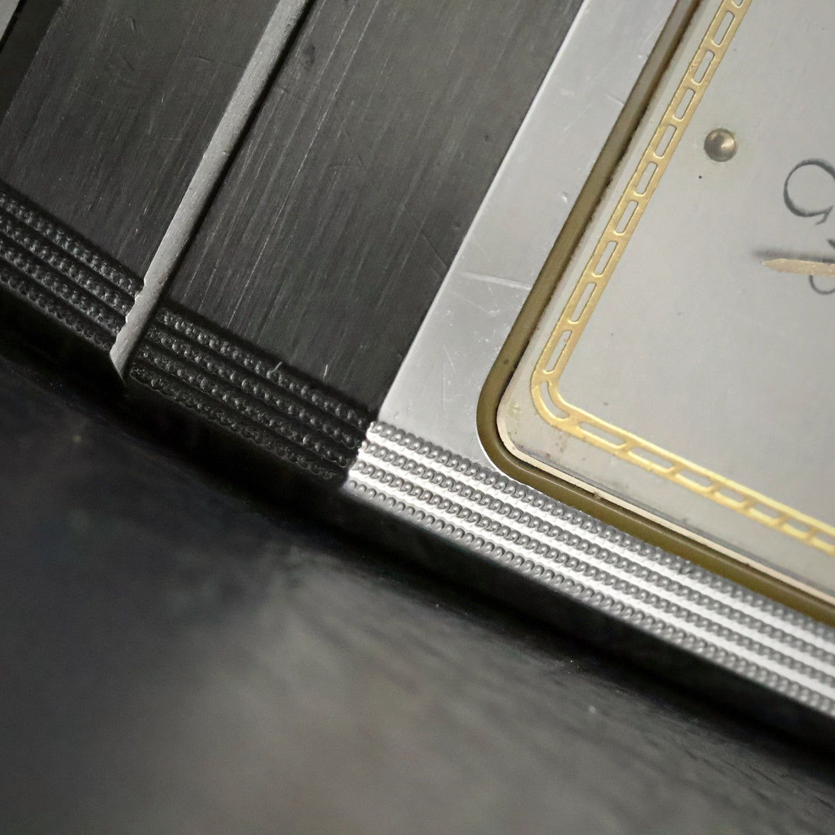 Omega De Ville Design | Steel Rectangular | Full Set | Matching 1984 Guarantee, view 24