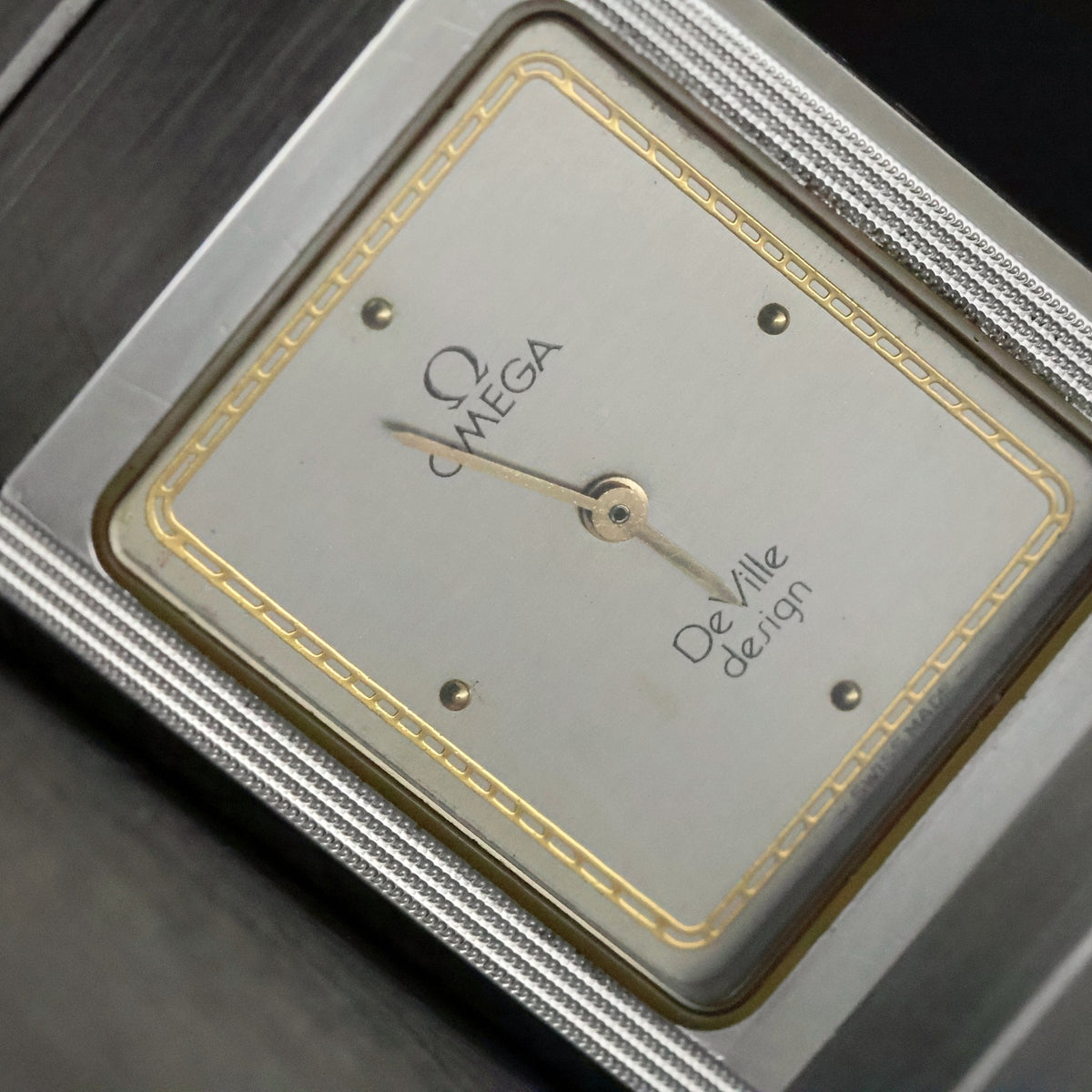 Omega De Ville Design | Steel Rectangular | Full Set | Matching 1984 Guarantee, view 25