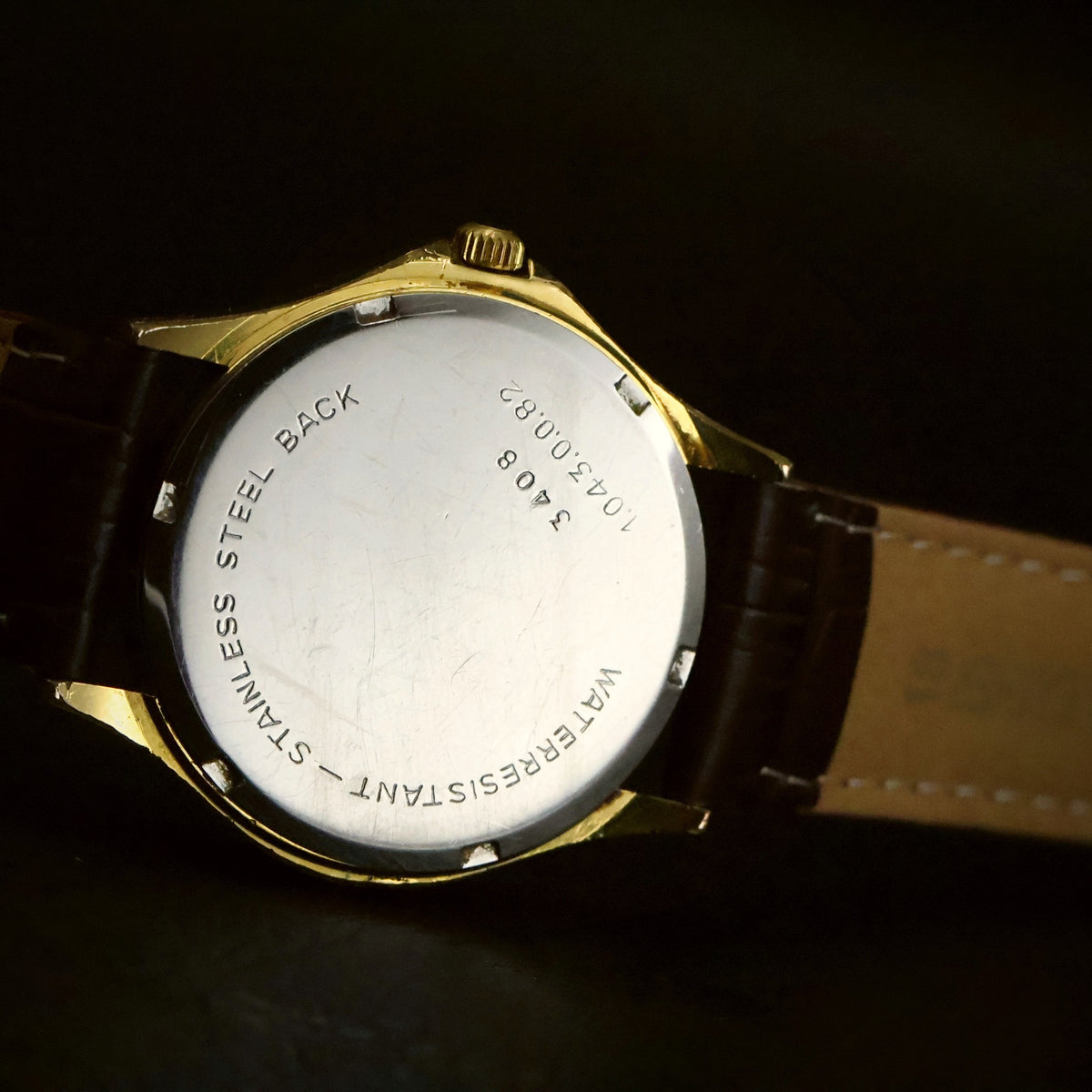 Rotary Quartz | Champagne Dial | Gold Plated | Boxed with 1988 Stamped Guarantee, view 14