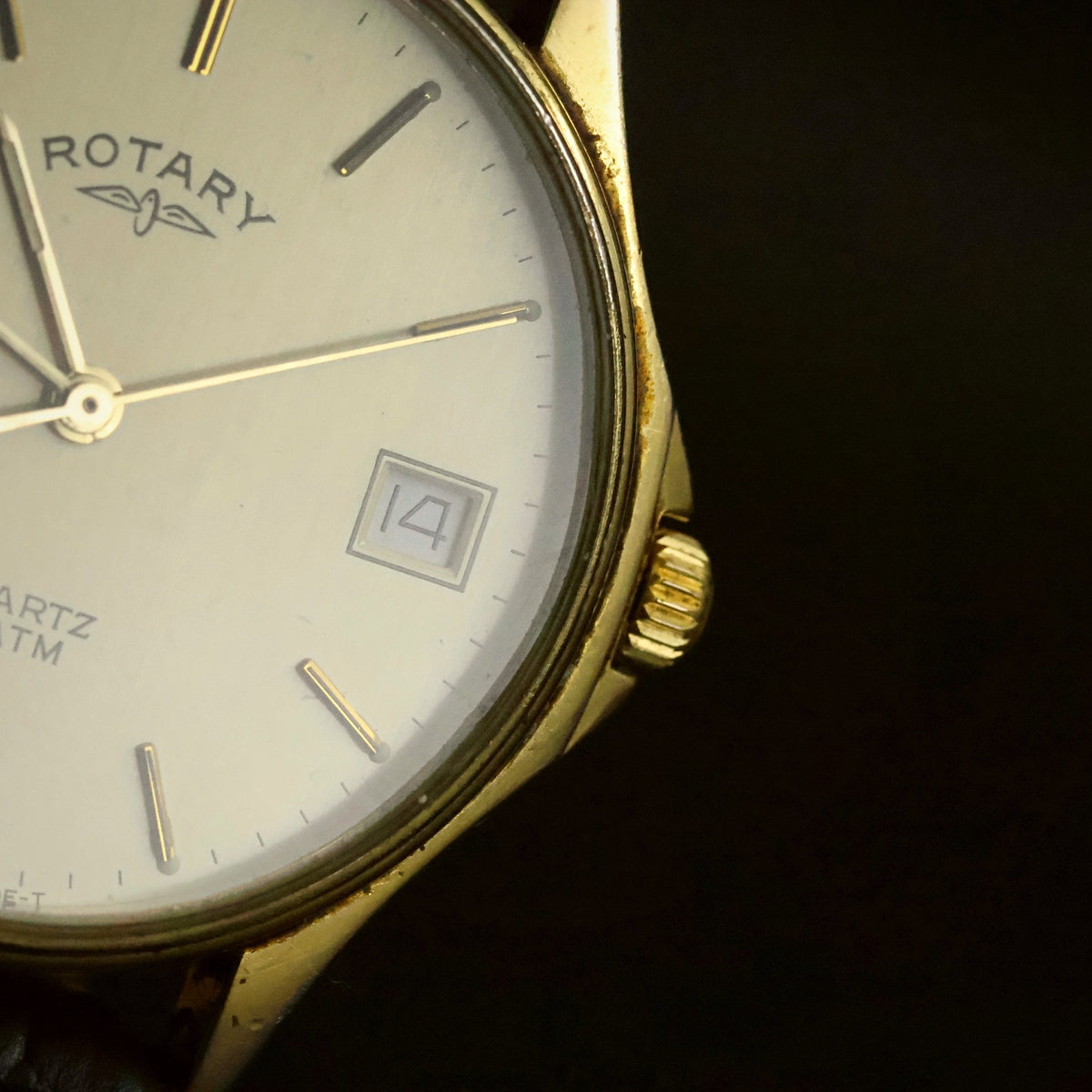 Rotary Quartz | Champagne Dial | Gold Plated | Boxed with 1988 Stamped Guarantee, view 18
