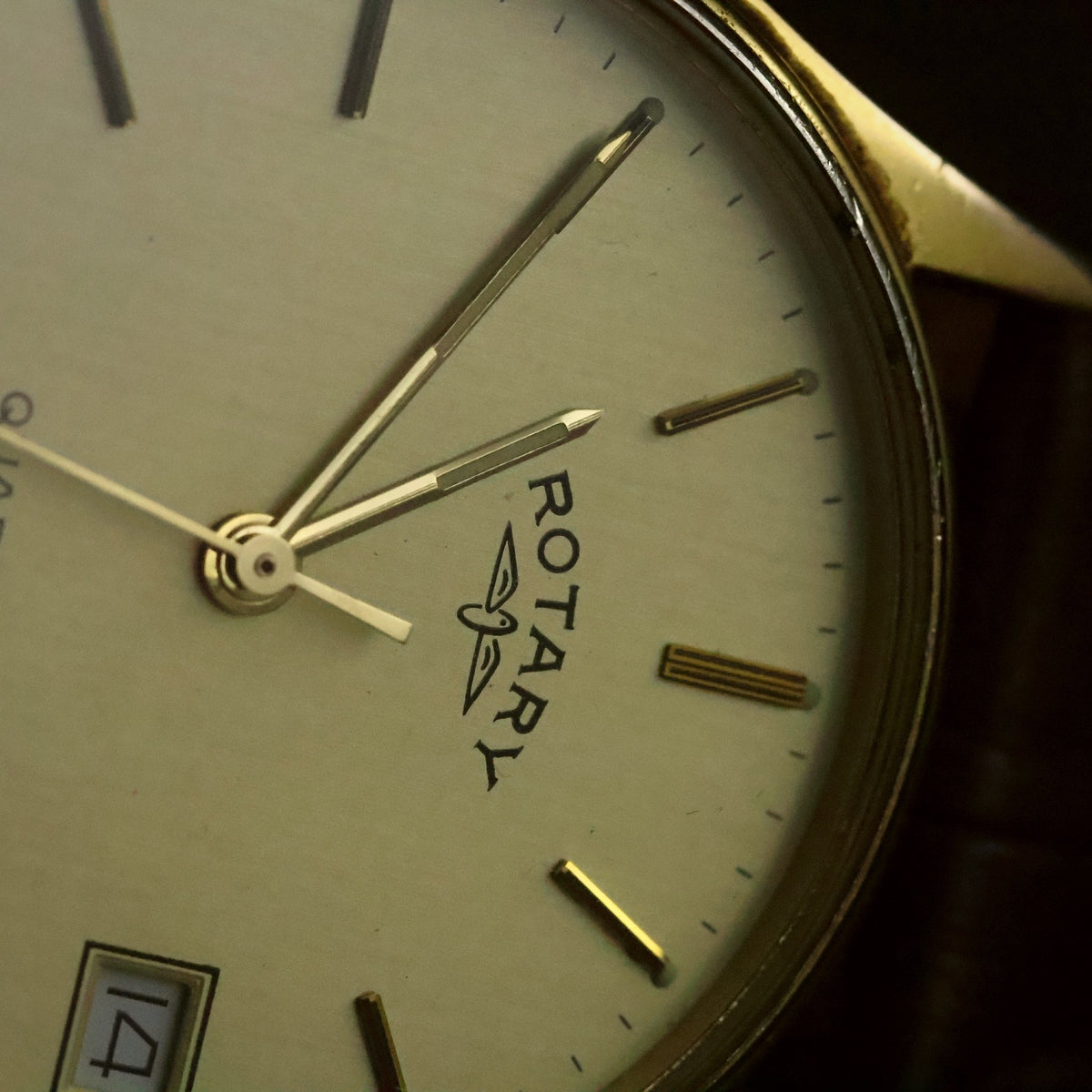Rotary Quartz | Champagne Dial | Gold Plated | Boxed with 1988 Stamped Guarantee, view 26