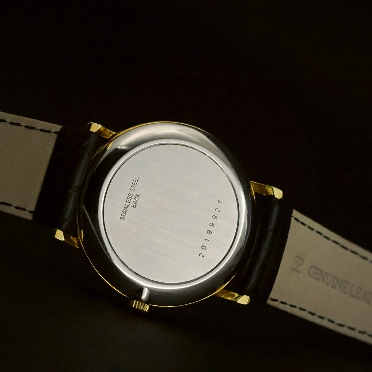 Longines Ultra-Thin Quartz | Champagne Dial | Gold Plated | Full Set with 1984 Certificate, view 30