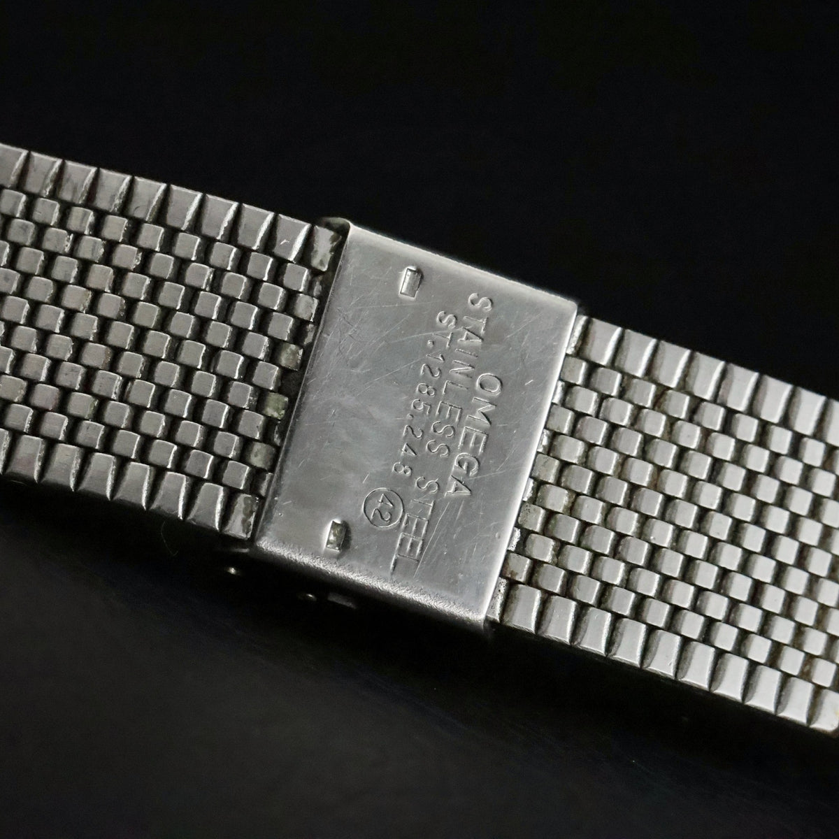 Omega De Ville Quartz | Blue-Grey Dial | Steel TV Case | Omega Bracelet | Boxed, view 22