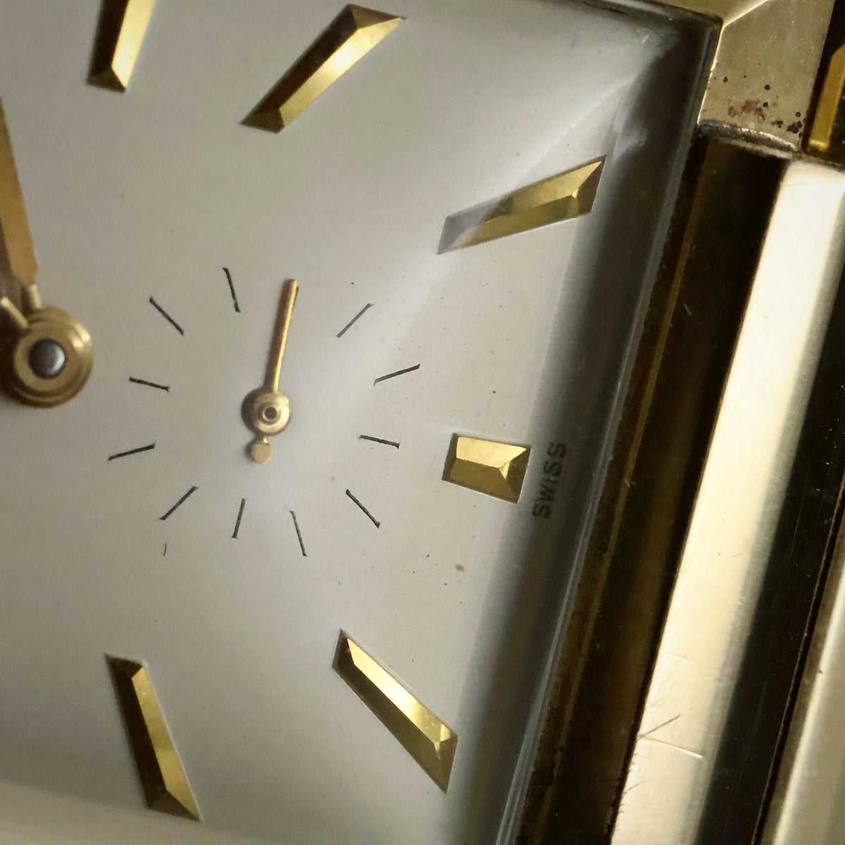 Longines Manual Wind | Rectangular 10K Gold Filled | Hooded Lugs | Sub Seconds, view 5