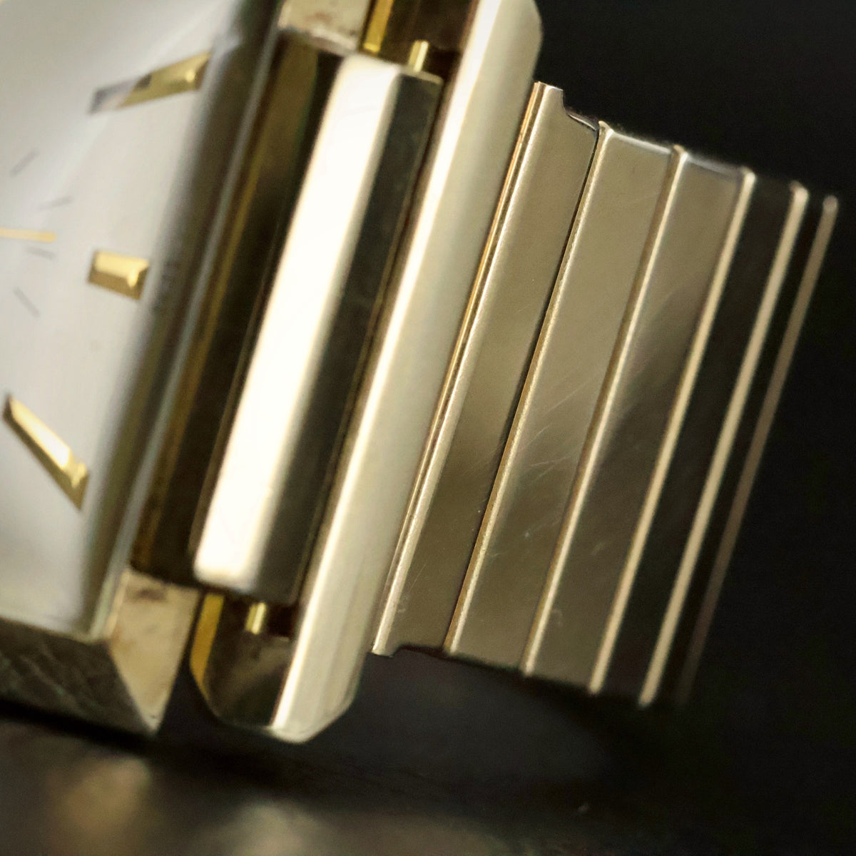 Longines Manual Wind | Rectangular 10K Gold Filled | Hooded Lugs | Sub Seconds, view 8