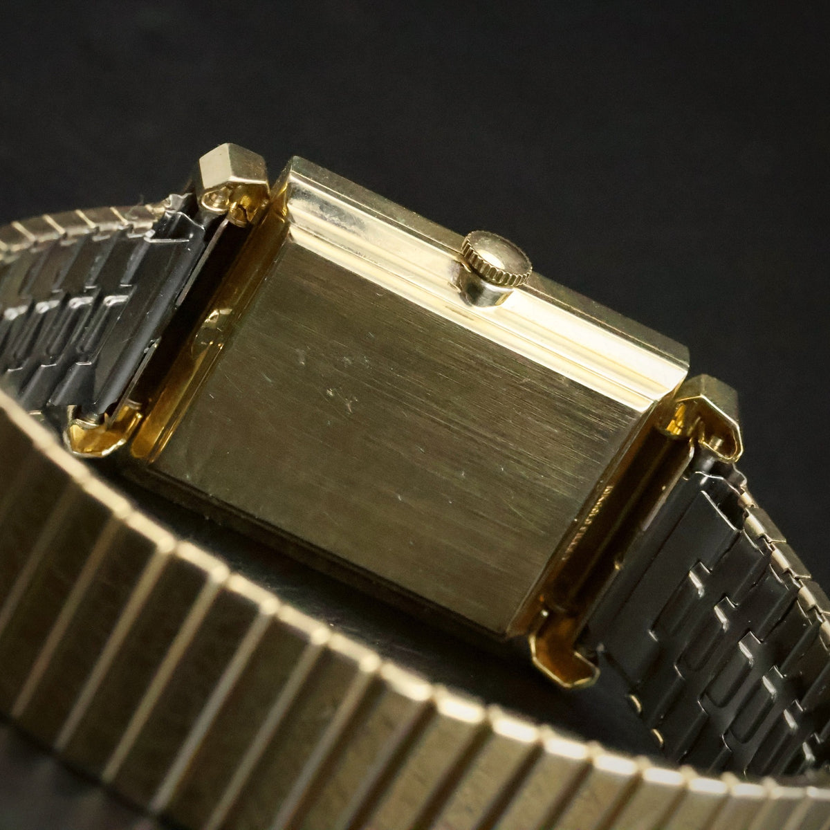 Longines Manual Wind | Rectangular 10K Gold Filled | Hooded Lugs | Sub Seconds, view 12
