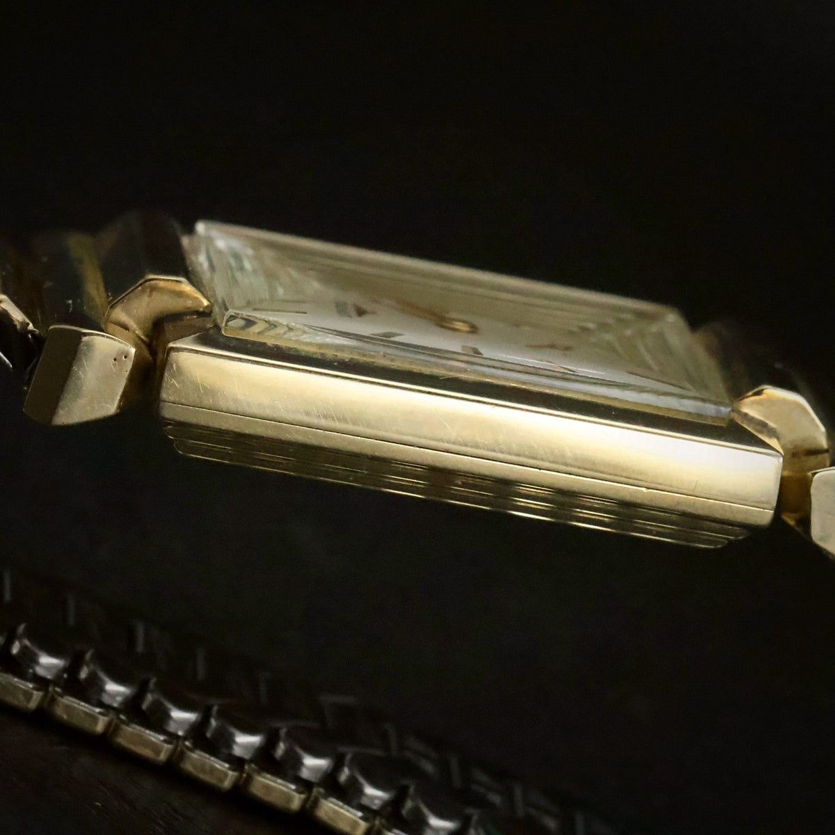 Longines Manual Wind | Rectangular 10K Gold Filled | Hooded Lugs | Sub Seconds, view 18