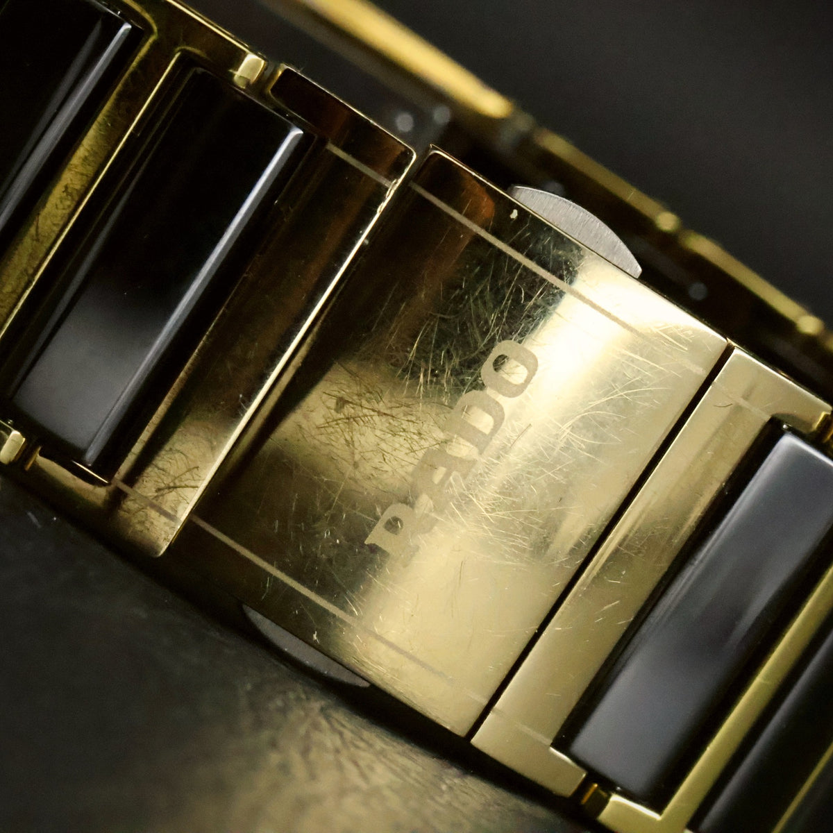 Rado DiaStar Integral Jubile | Black Ceramic | Diamond-Set | Gold PVD, view 6