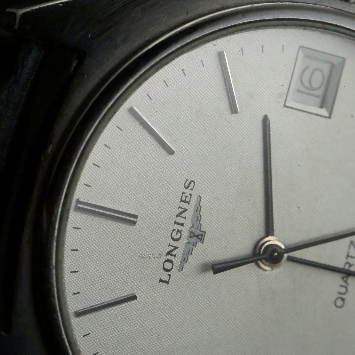 Longines Quartz | Tapisserie Silver Dial | Steel | Calibre L729 | 1980s, view 8