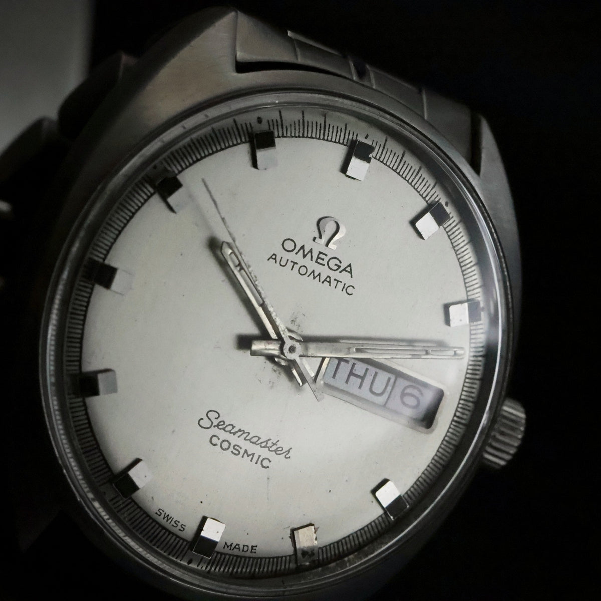Omega Seamaster Cosmic | Ref 166.036 | Automatic Day-Date | Steel | Omega Bracelet, view 24