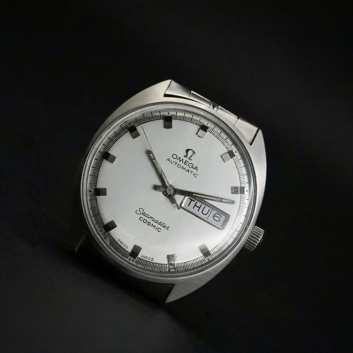 Omega Seamaster Cosmic | Ref 166.036 | Automatic Day-Date | Steel | Omega Bracelet, view 25