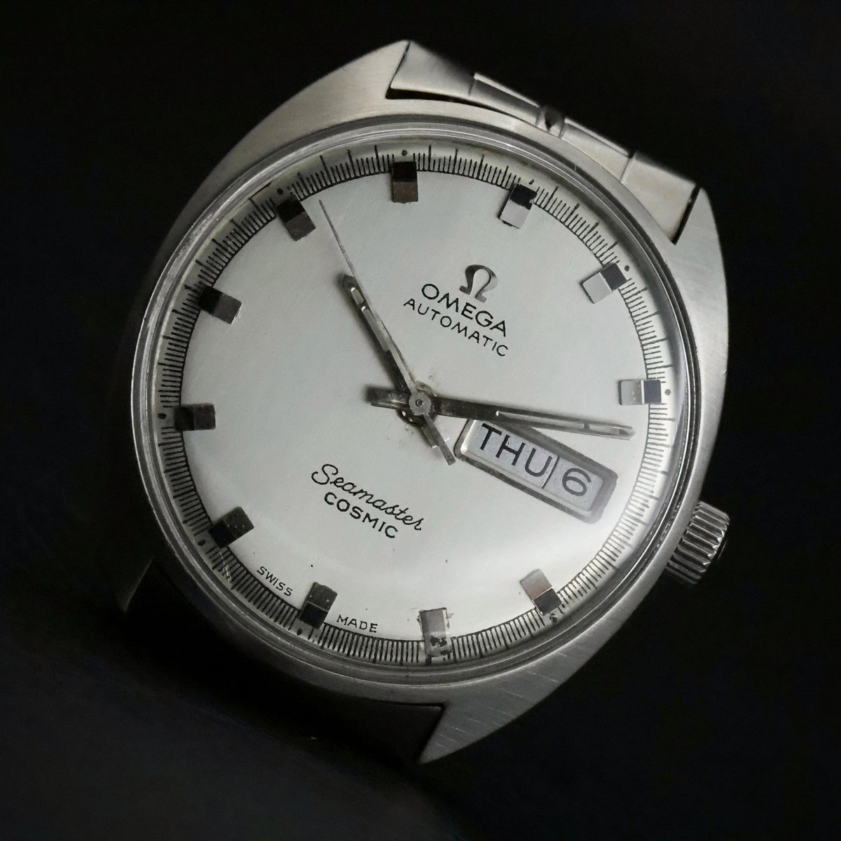 Omega Seamaster Cosmic | Ref 166.036 | Automatic Day-Date | Steel | Omega Bracelet, view 26