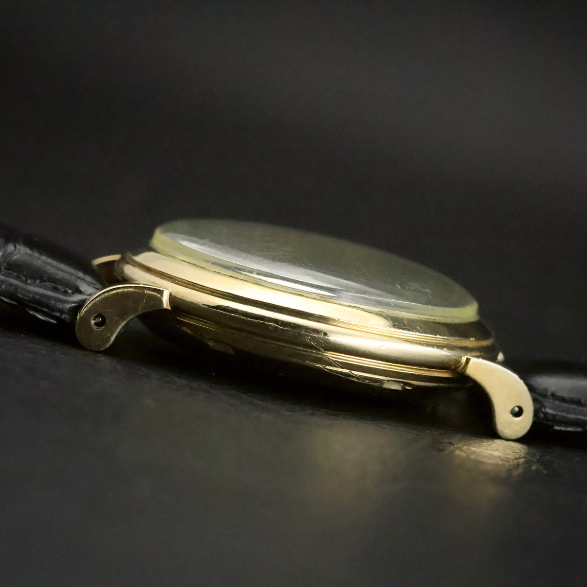 Omega Automatic | Cream Dial | Arrowhead Markers | 14K Gold Filled | 1950s, view 19