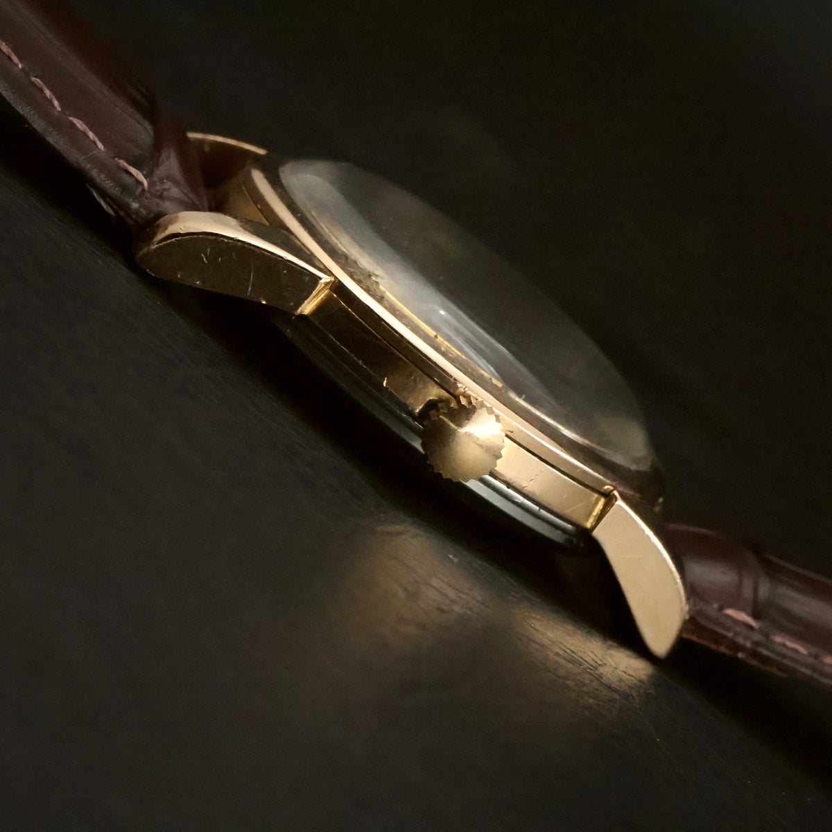Omega Seamaster Calendar | Black Dial | Rose Gold-Tone | Automatic Date | 1950s, view 20