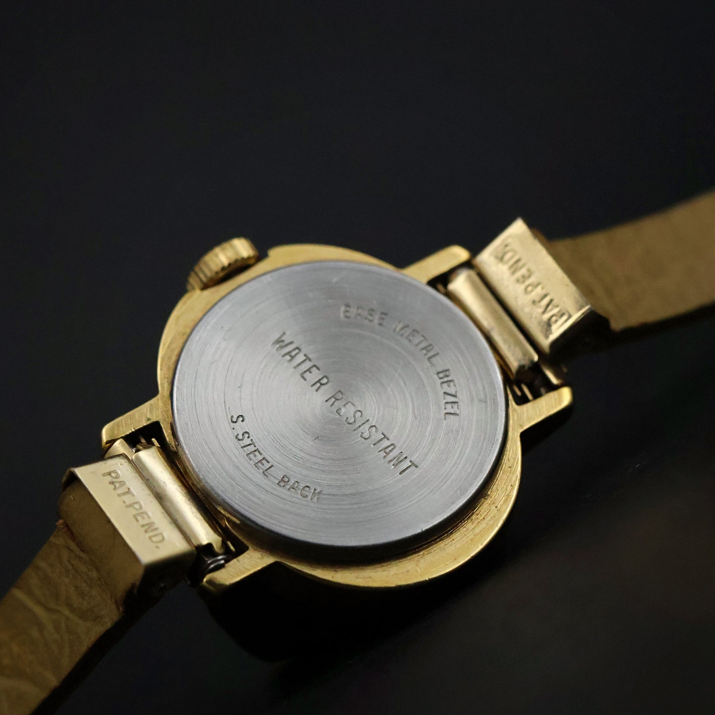 Timex Gold Roman Numeral with Olive Leather