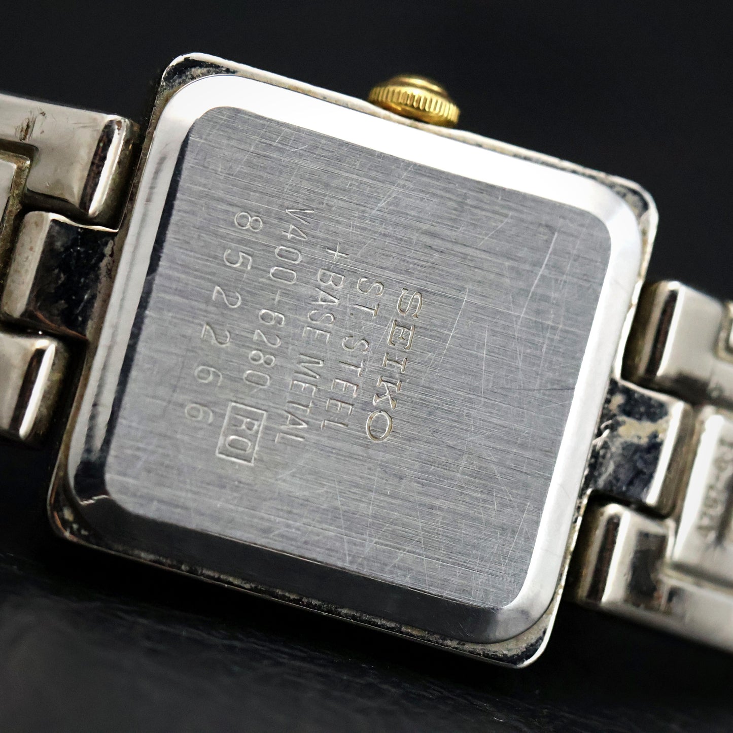 Seiko Two-Tone Square Roman Numeral