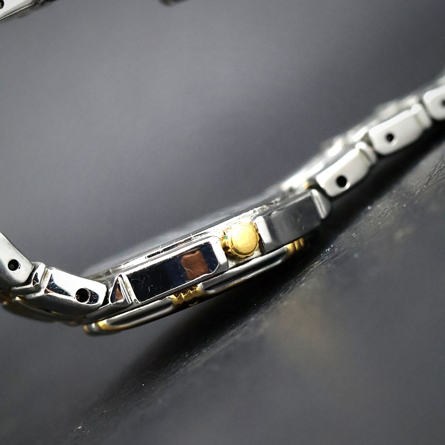 Seiko Two-Tone Scalloped Bezel with Date