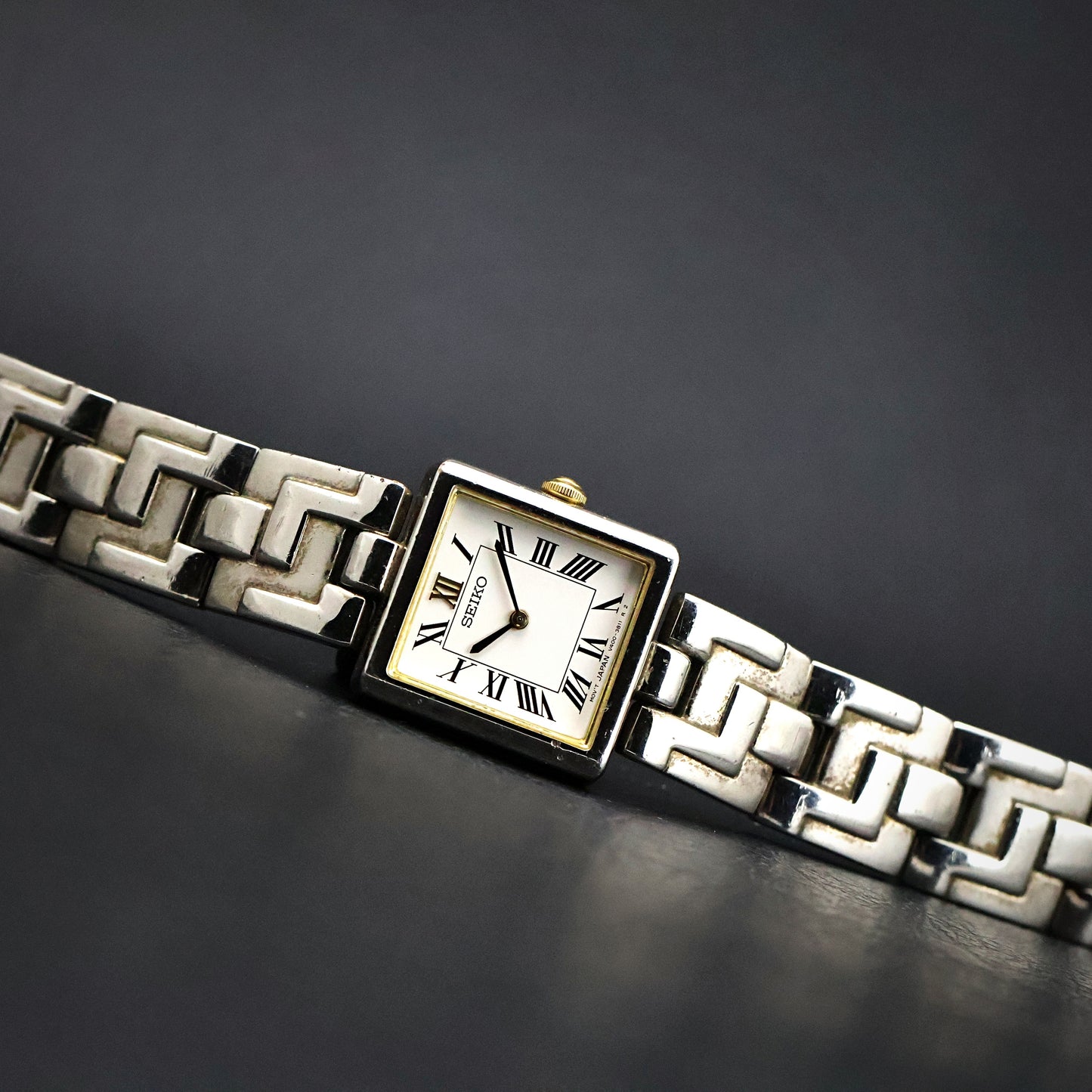 Seiko Two-Tone Square Roman Numeral