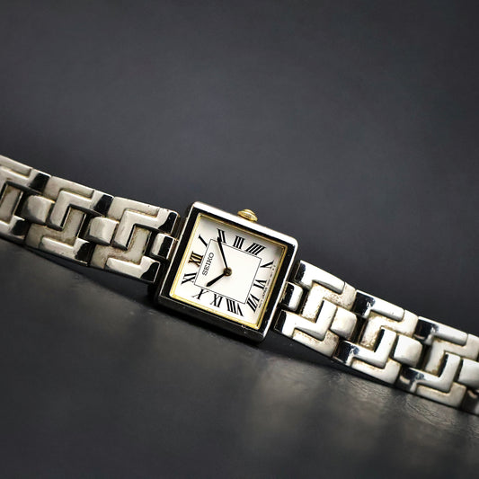 Seiko Two-Tone Square Roman Numeral