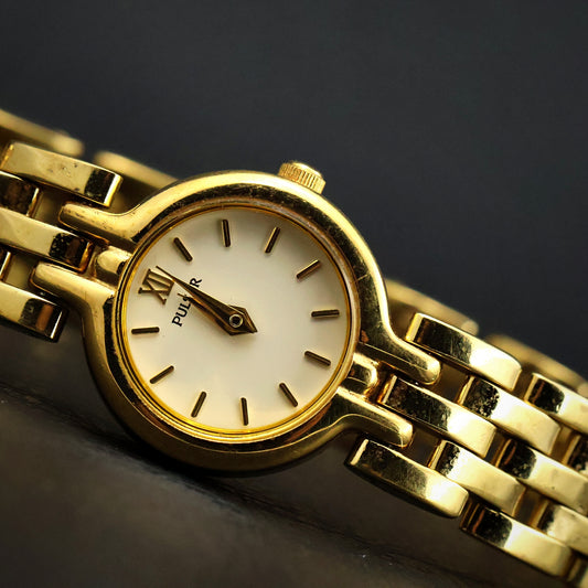 Pulsar Gold Panther Link Ladies' Watch