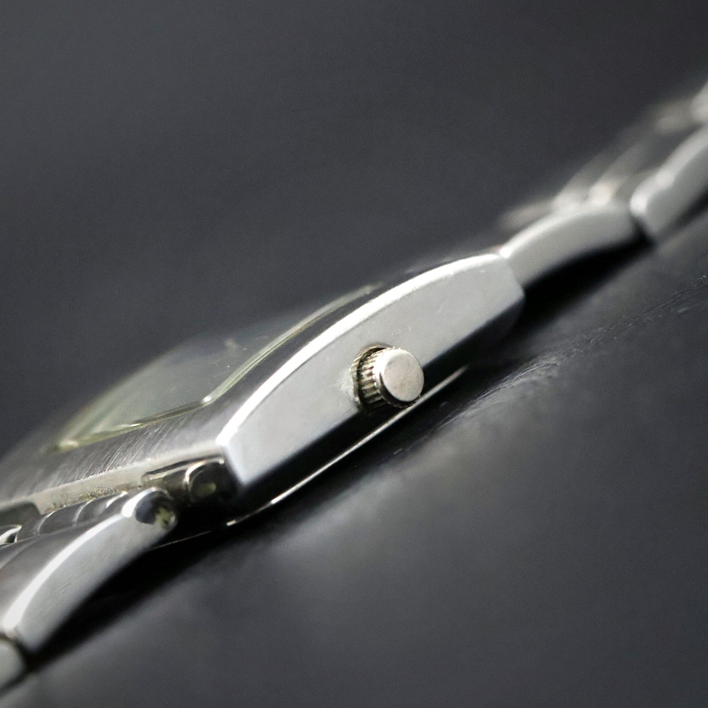 Invicta Brushed Silver Square