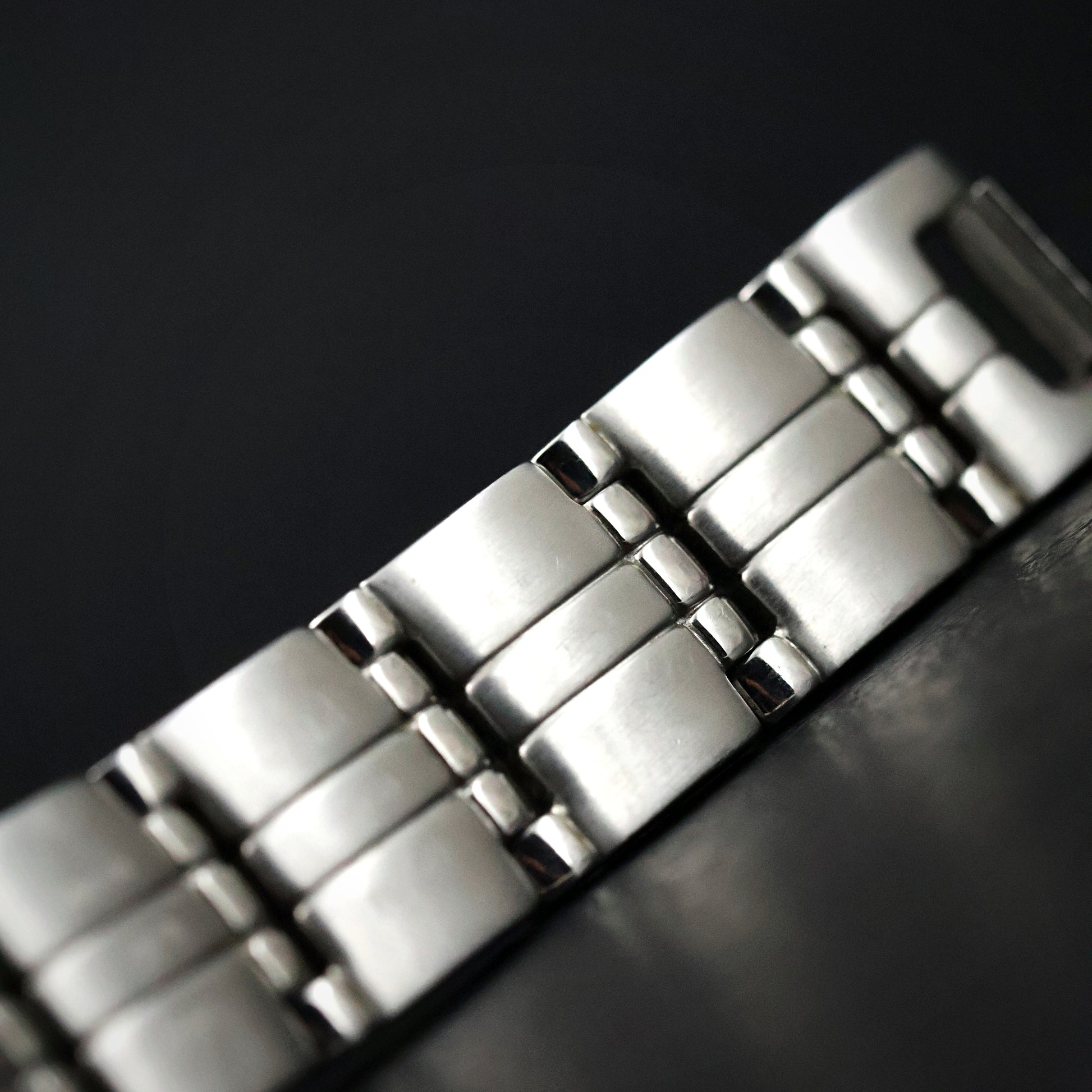 Invicta Brushed Silver Square