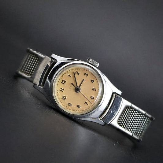 Timex Silver Mechanical with Mesh Bracelet