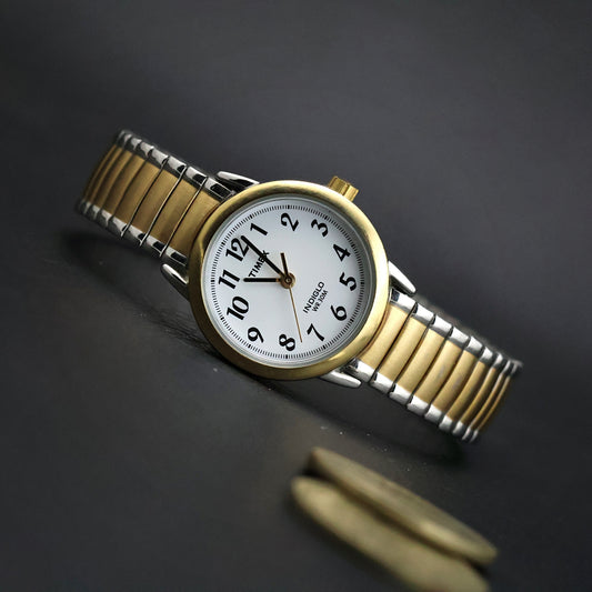 Timex Indiglo Two-Tone Ladies