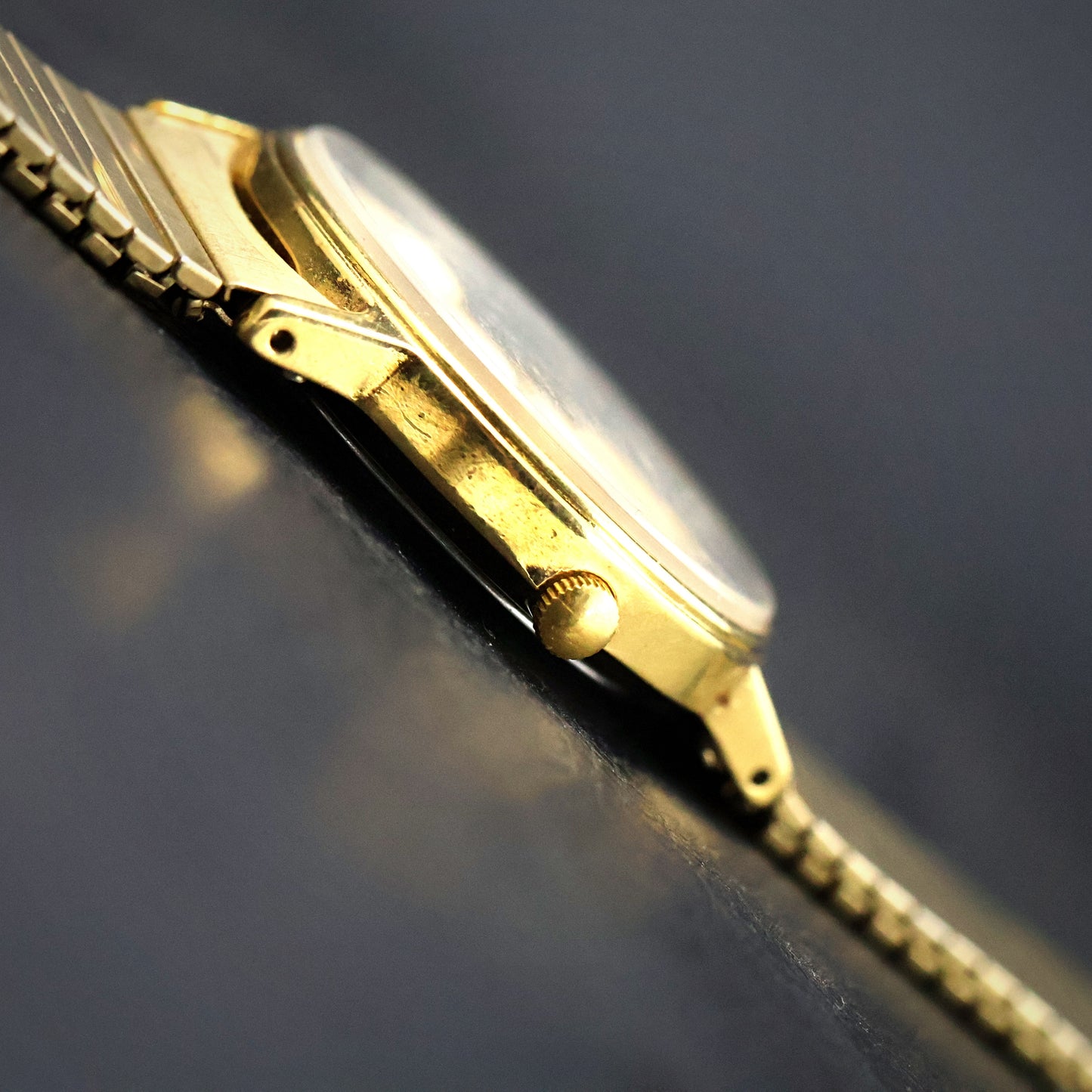 Timex Classic Gold Quartz Expansion Bracelet Watch