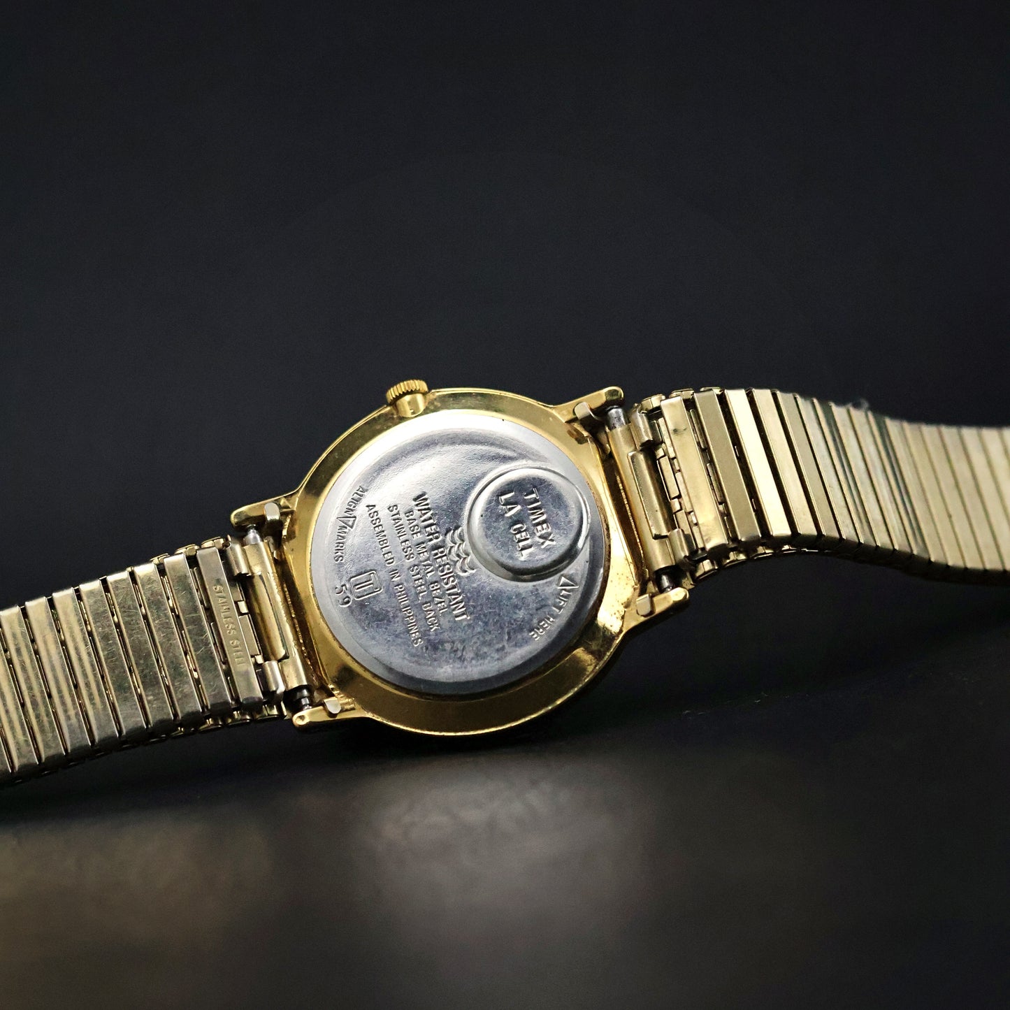 Timex Classic Gold Quartz Expansion Bracelet Watch