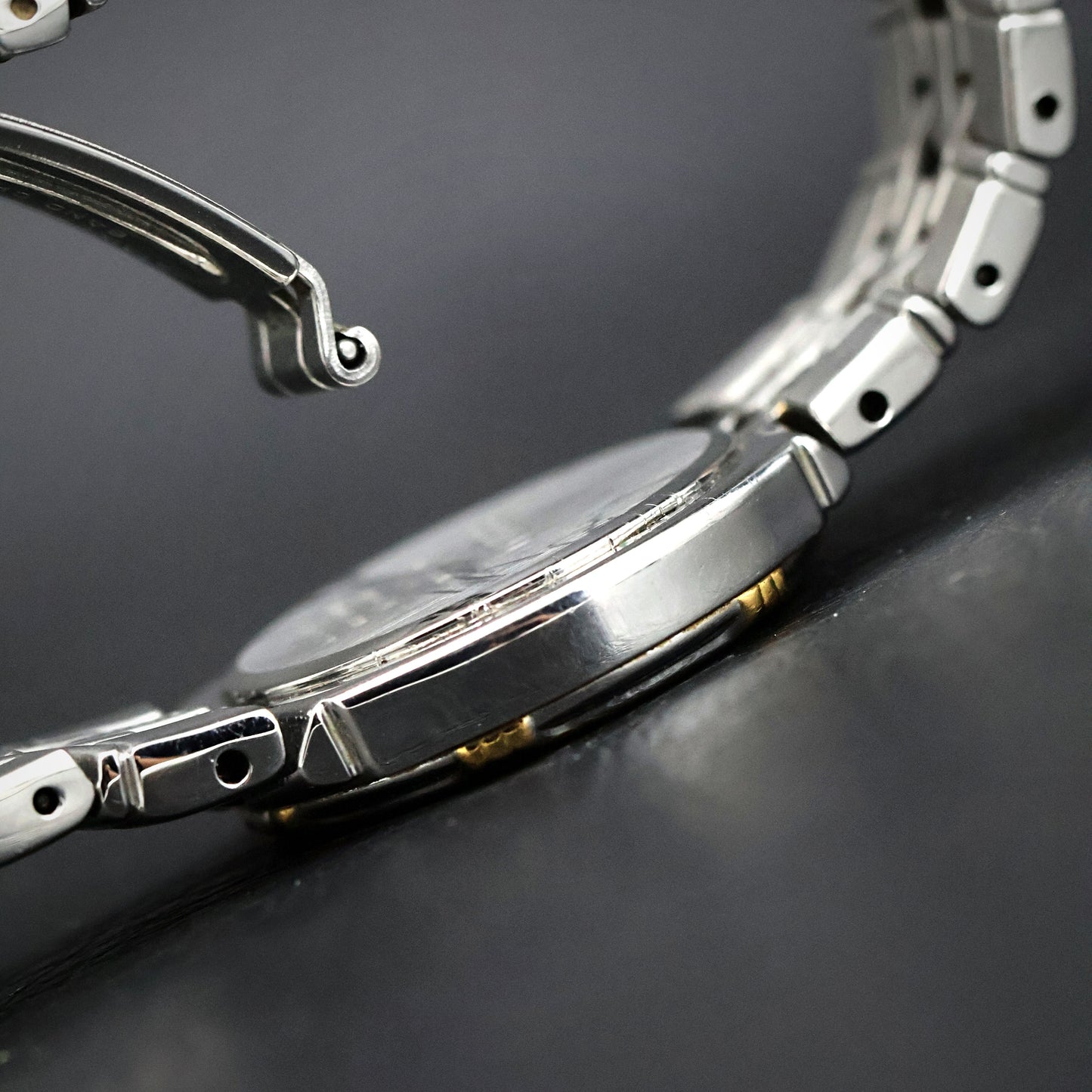 Seiko Two-Tone Scalloped Bezel with Date