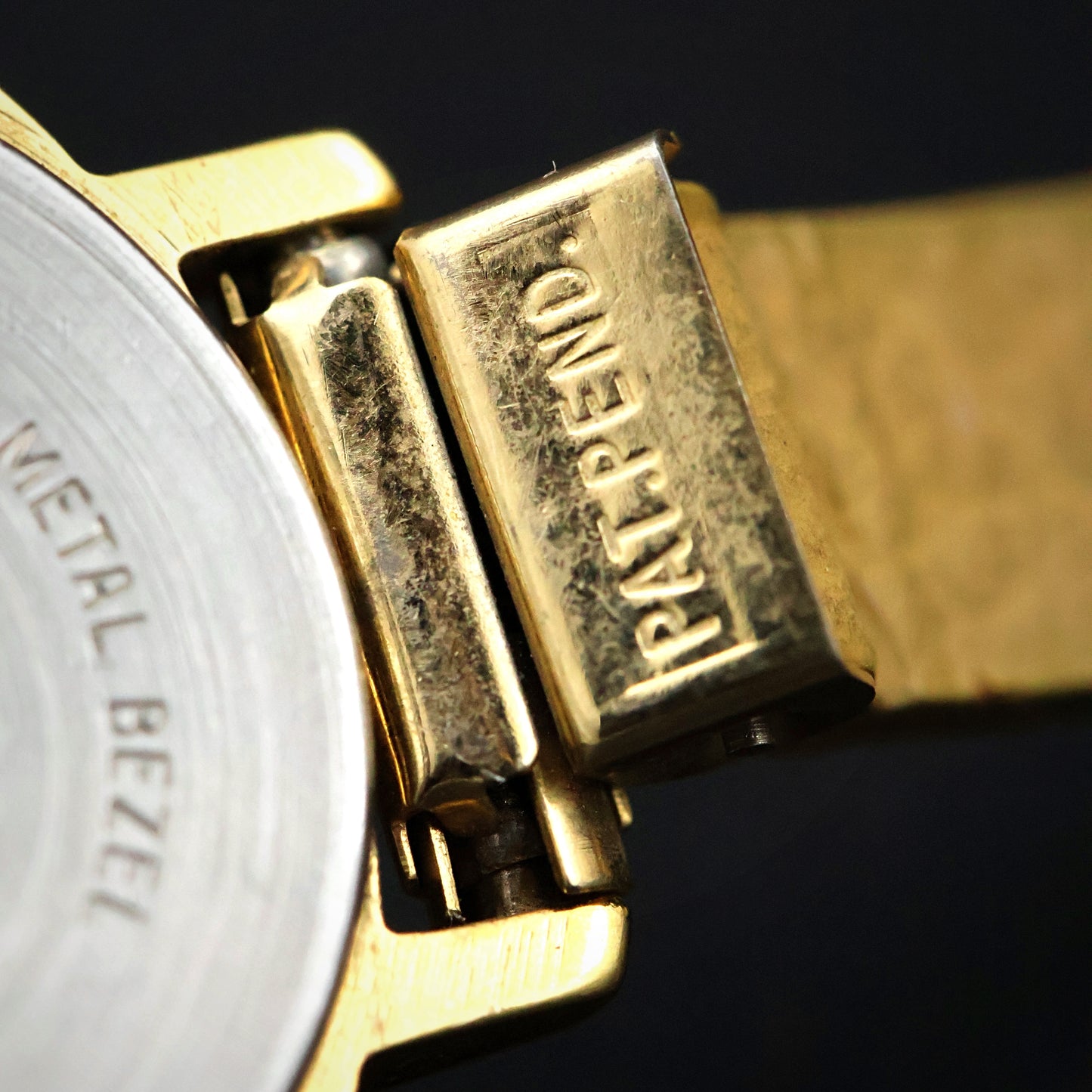 Timex Gold Roman Numeral with Olive Leather